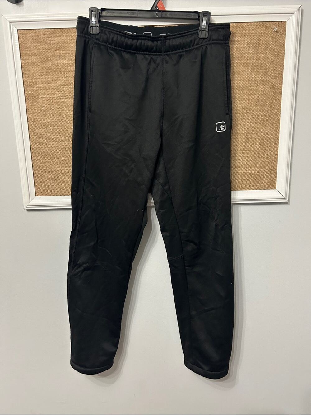 And1 Black Men's Jogger Sweatpants with Subtle Logo